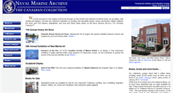 Desktop Screenshot of navalmarinearchive.com